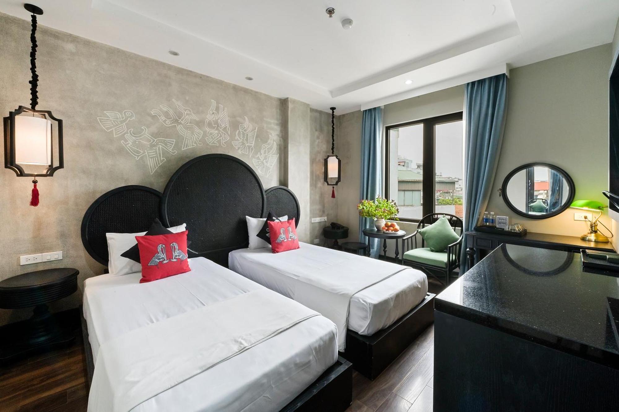 22Land Residence Hotel & Spa 52 Ngo Huyen Hanoi Dış mekan fotoğraf