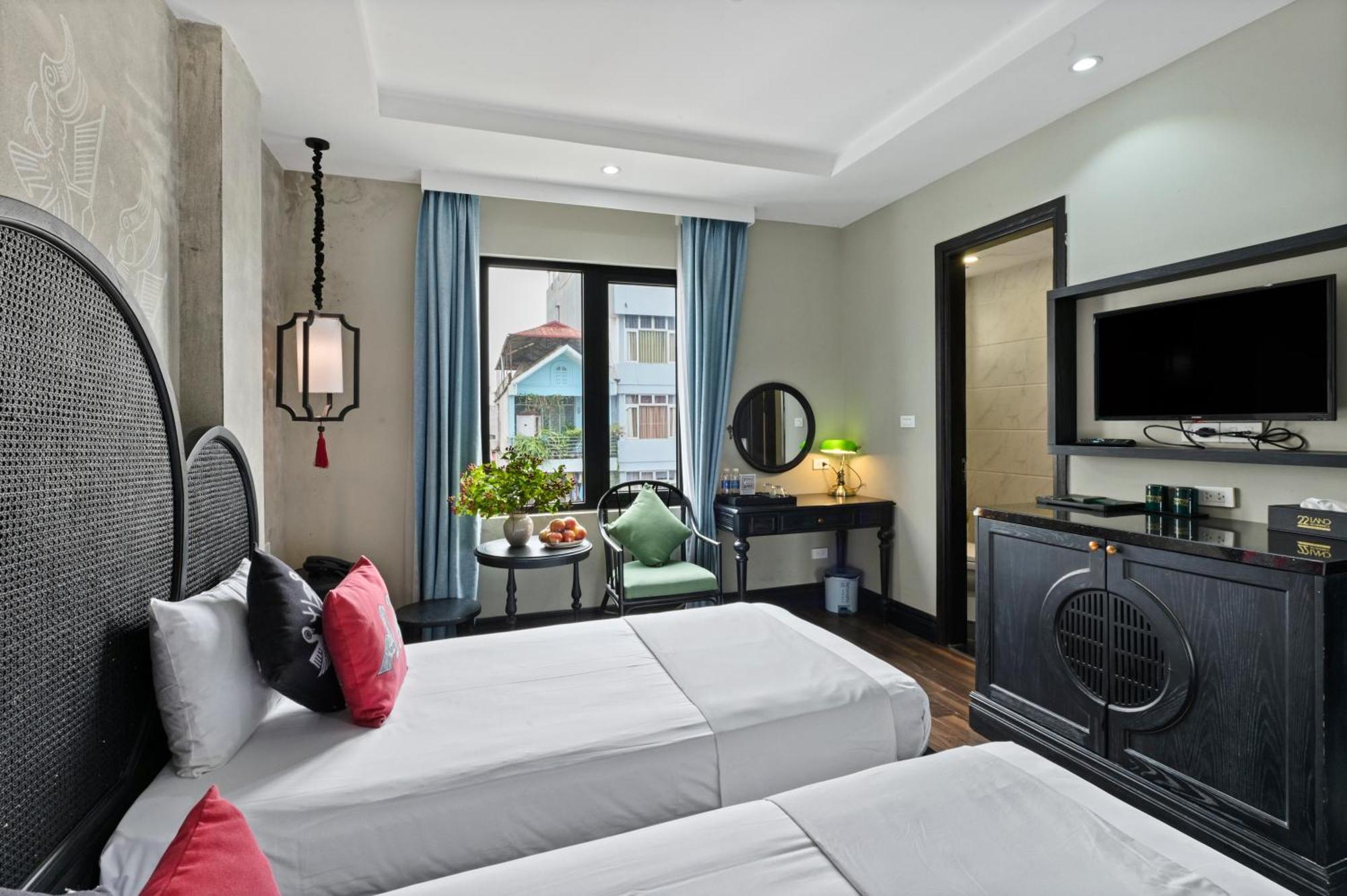 22Land Residence Hotel & Spa 52 Ngo Huyen Hanoi Dış mekan fotoğraf