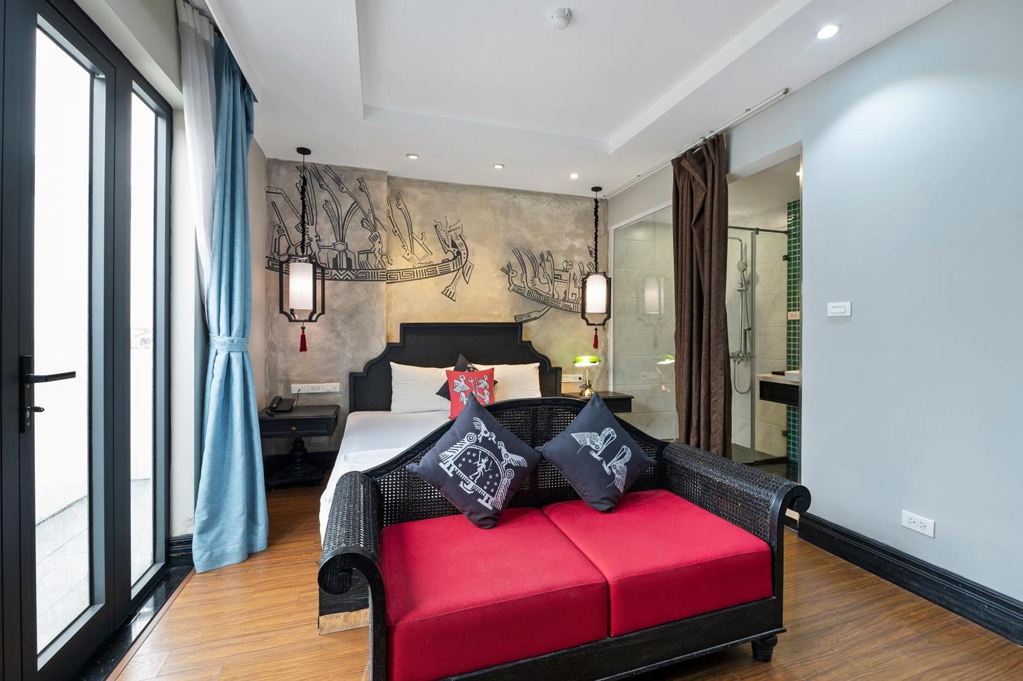 22Land Residence Hotel & Spa 52 Ngo Huyen Hanoi Dış mekan fotoğraf