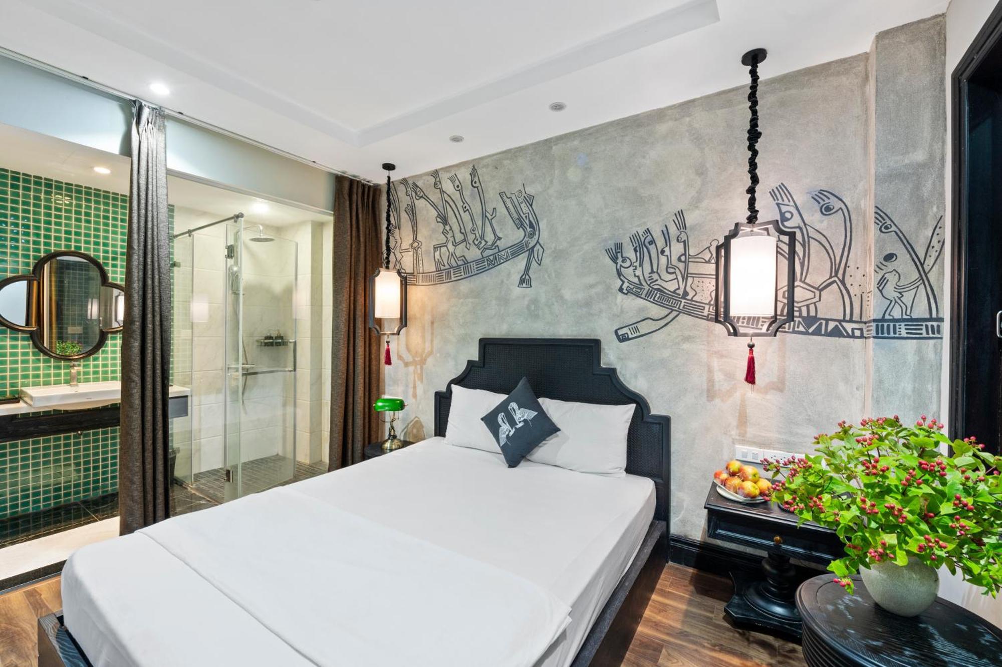 22Land Residence Hotel & Spa 52 Ngo Huyen Hanoi Dış mekan fotoğraf