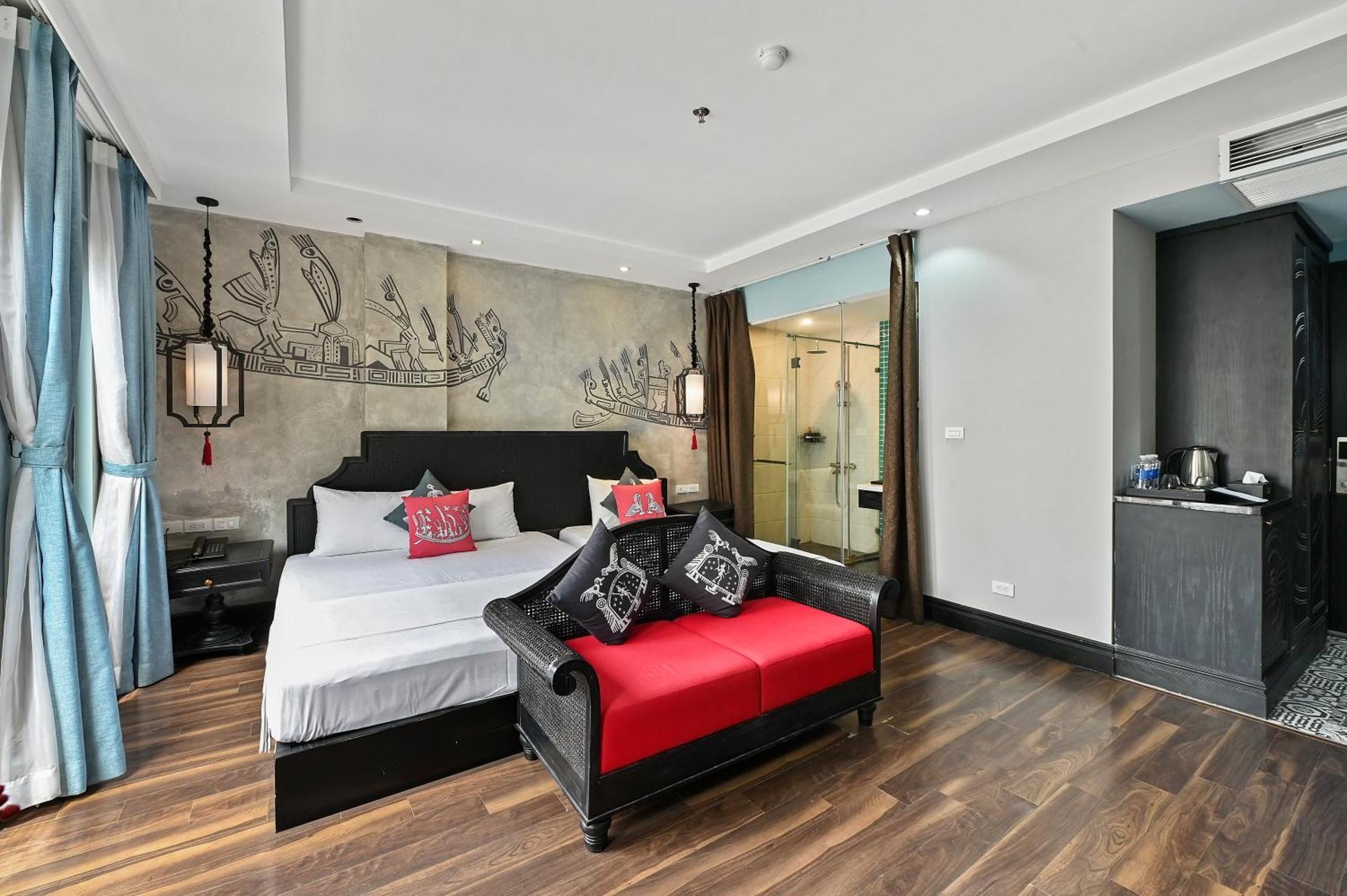 22Land Residence Hotel & Spa 52 Ngo Huyen Hanoi Dış mekan fotoğraf