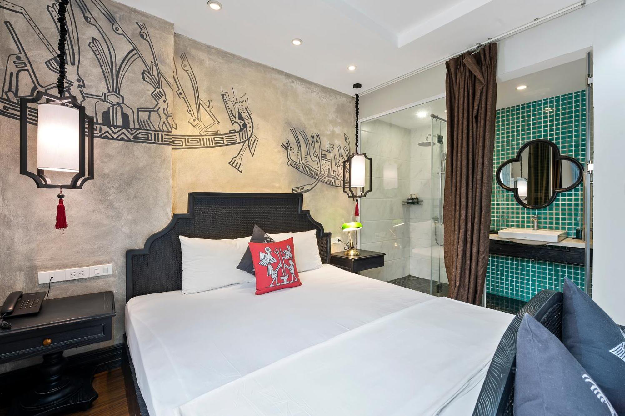 22Land Residence Hotel & Spa 52 Ngo Huyen Hanoi Dış mekan fotoğraf
