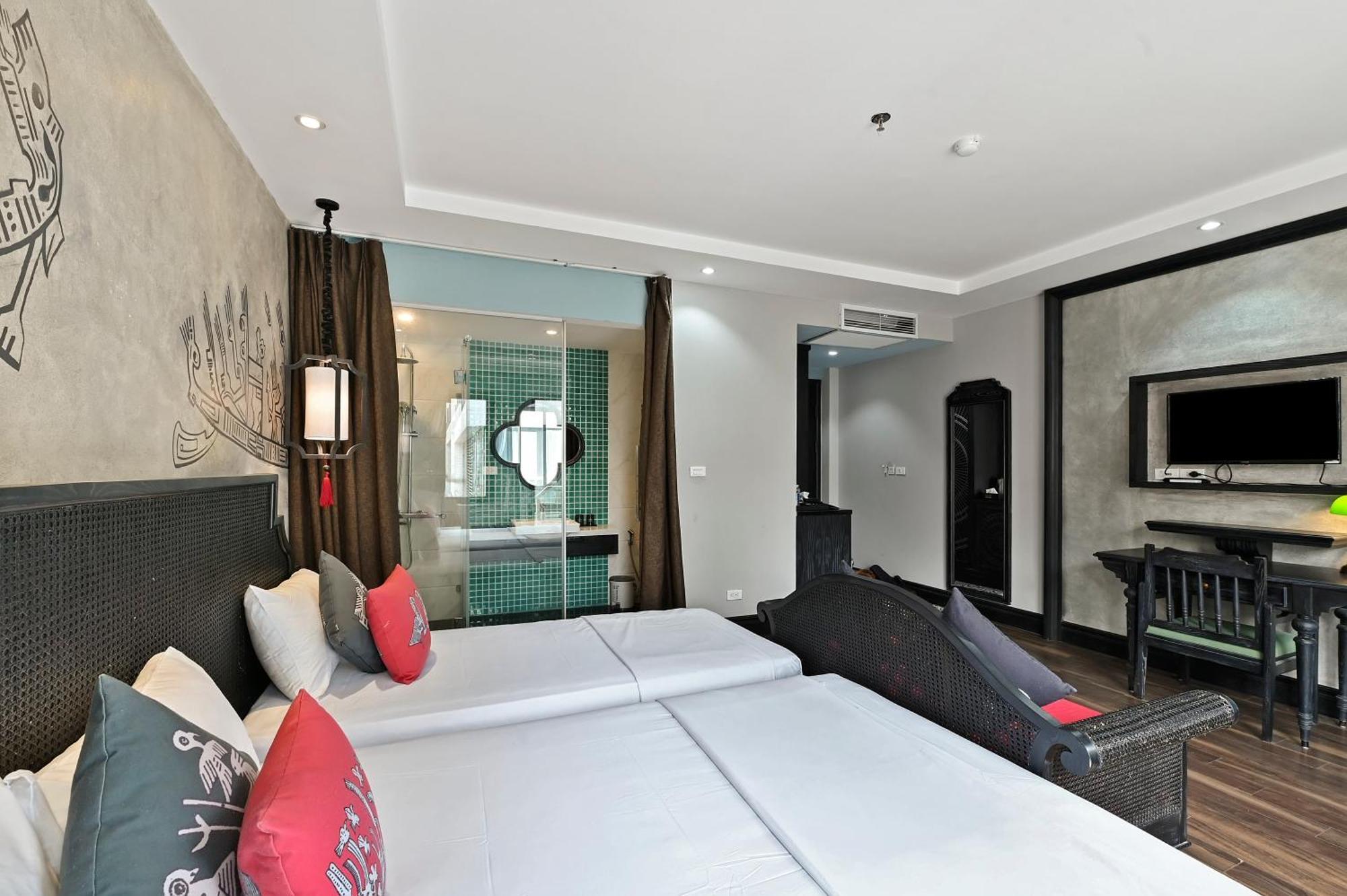 22Land Residence Hotel & Spa 52 Ngo Huyen Hanoi Dış mekan fotoğraf