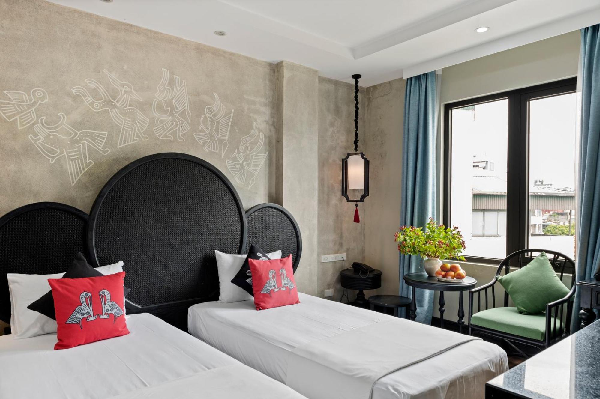 22Land Residence Hotel & Spa 52 Ngo Huyen Hanoi Dış mekan fotoğraf