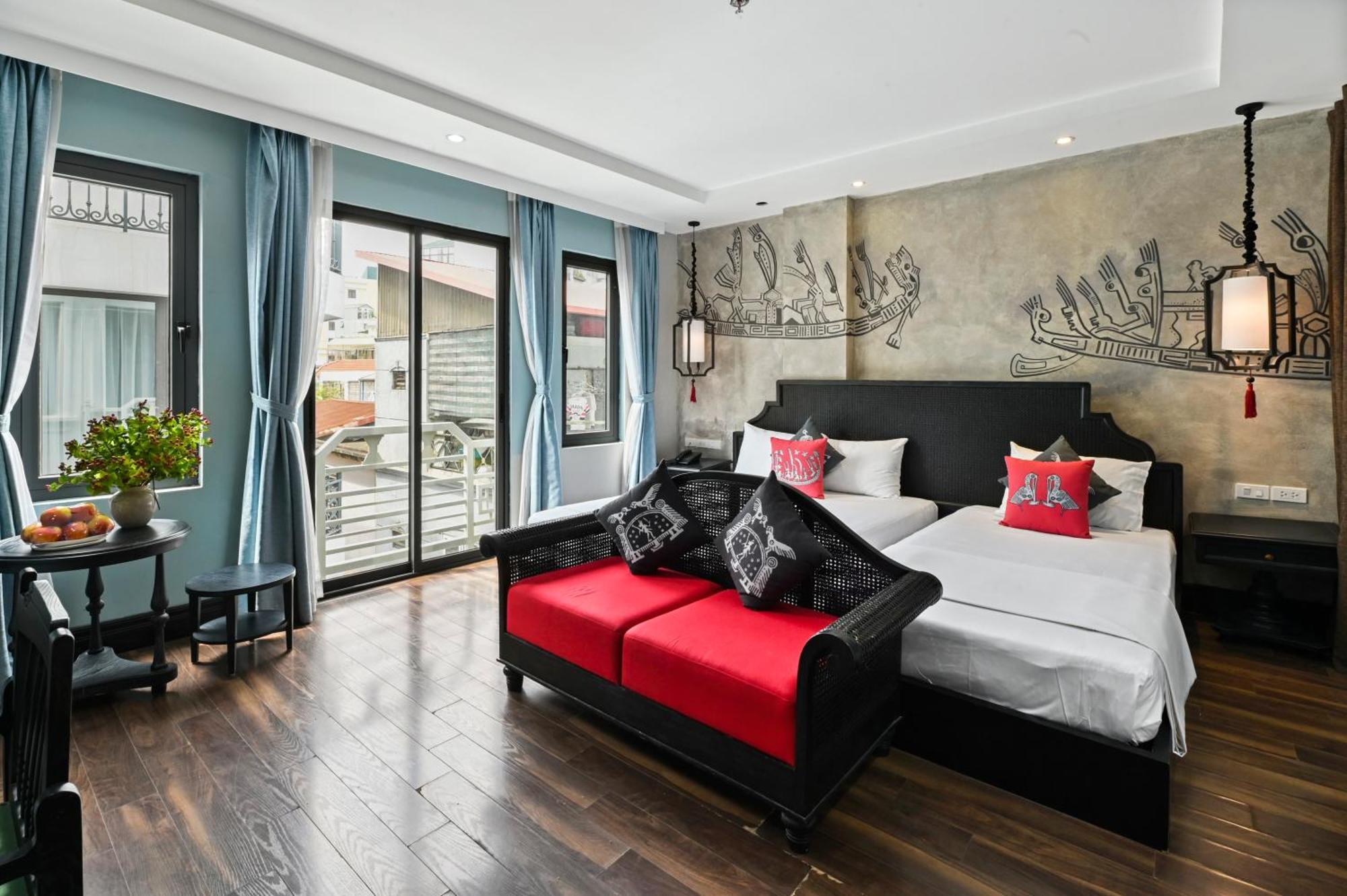 22Land Residence Hotel & Spa 52 Ngo Huyen Hanoi Dış mekan fotoğraf